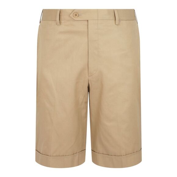 Brioni Bermuda Shorts Brown Mens